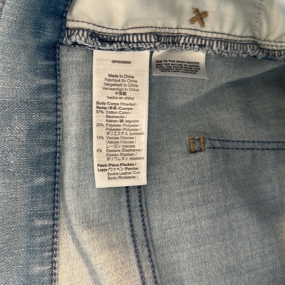 Madewell High-Rise Roadtripper Light Wash Supersoft Jeggings - Size 33 - Picture 9 of 13